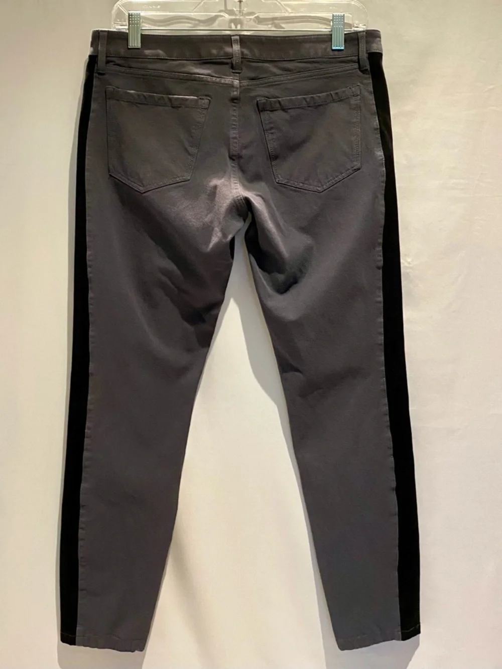Banana Republic Sloan-Fit Side-Stripe Skinny Ankle Pant, size 8